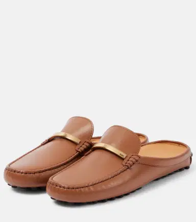 Tod's Gommino leather mules | Thumbnail 2
