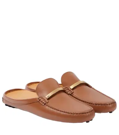 Tod's Gommino leather mules | Thumbnail 1