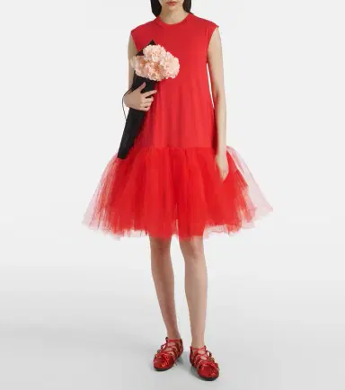 Simone Rocha Ghillie glitter ballet flats | Thumbnail 2