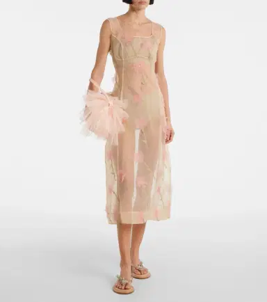 Simone Rocha Embellished leather thong sandals | Thumbnail 5 Simone Rocha Embellished leather thong sandals | Thumbnail 5