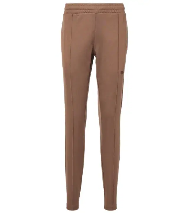 The Attico Logo cotton-blend jersey sweatpants