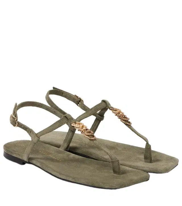Dorothee Schumacher Suede Sensation suede thong sandals