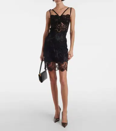 Dolce & Gabbana 105 leopard-print polished leather pumps | Thumbnail 5