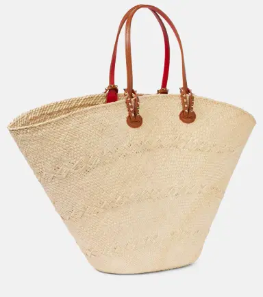 Christian Louboutin Cabata Large raffia tote bag | Thumbnail 3 Christian Louboutin Cabata Large raffia tote bag | Thumbnail 3