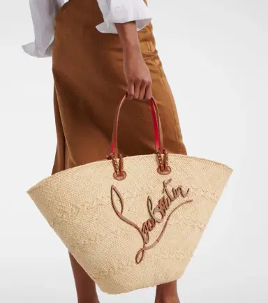 Christian Louboutin Cabata Large raffia tote bag | Thumbnail 5 Christian Louboutin Cabata Large raffia tote bag | Thumbnail 5