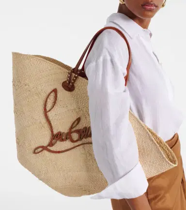 Christian Louboutin Cabata Large raffia tote bag | Thumbnail 6 Christian Louboutin Cabata Large raffia tote bag | Thumbnail 6