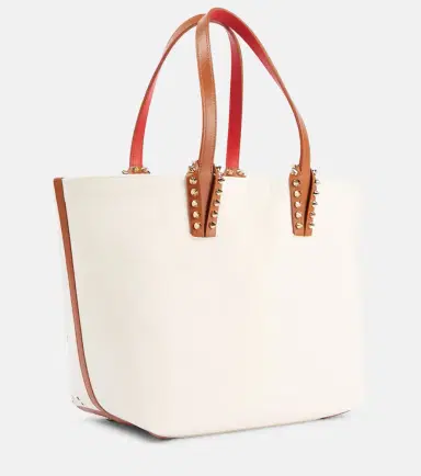 Christian Louboutin Cabata Large leather-trimmed tote bag | Thumbnail 5
