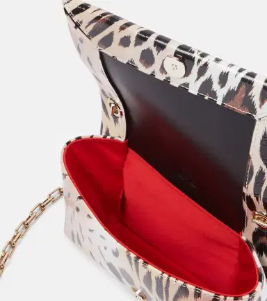 Christian Louboutin Loubi54 printed leather clutch | Thumbnail 3
