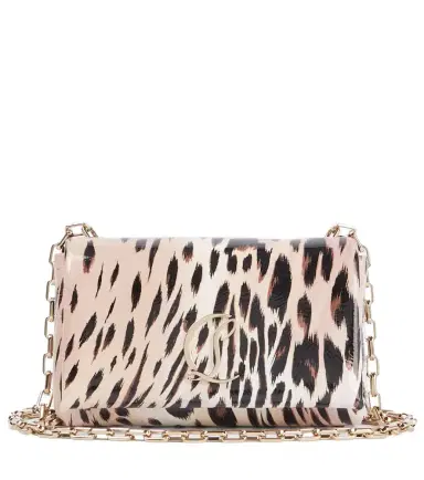 Christian Louboutin Loubi54 printed leather clutch | Thumbnail 1