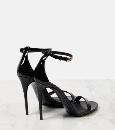Dolce & Gabbana 105 patent leather sandals | Thumbnail 2
