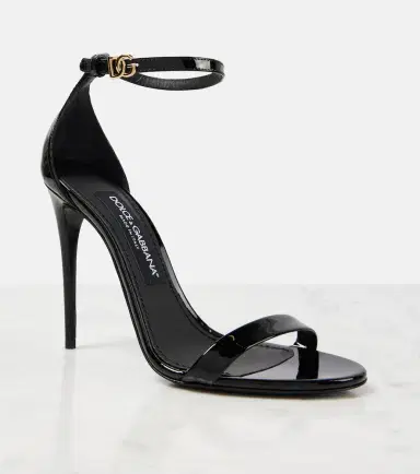 Dolce & Gabbana 105 patent leather sandals | Thumbnail 4