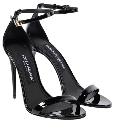 Dolce & Gabbana 105 patent leather sandals | Thumbnail 1