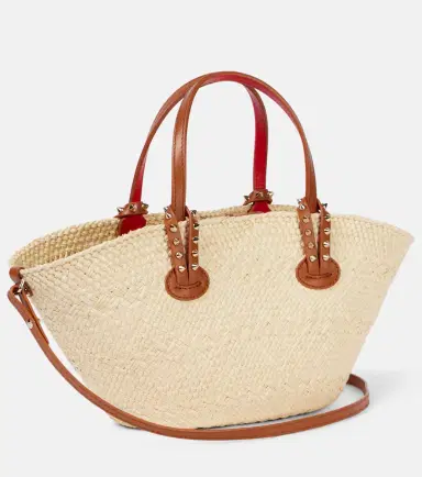 Christian Louboutin Cabata Mini raffia basket bag | Thumbnail 2