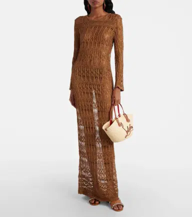 Christian Louboutin Cabata Mini raffia basket bag | Thumbnail 6