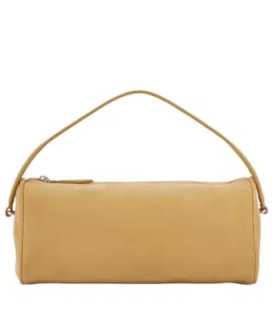 The Row Round '90s suede tote bag | Thumbnail 1 The Row Round '90s suede tote bag | Thumbnail 1