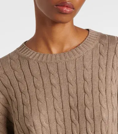 Brunello Cucinelli Cotton-blend sweater | Thumbnail 4