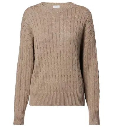 Brunello Cucinelli Cotton-blend sweater | Thumbnail 1