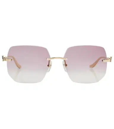 Cartier Eyewear Collection Panthère De Cartier square sunglasses | Thumbnail 1 Cartier Eyewear Collection Panthère De Cartier square sunglasses | Thumbnail 1