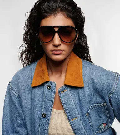 Bottega Veneta Drop aviator sunglasses | Thumbnail 2