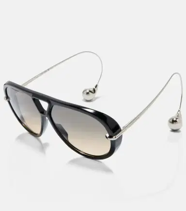 Bottega Veneta Drop aviator sunglasses | Thumbnail 4