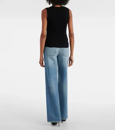Veronica Beard Sid ribbed-knit top | Thumbnail 3