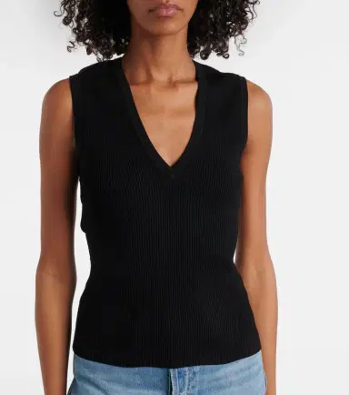 Veronica Beard Sid ribbed-knit top | Thumbnail 5