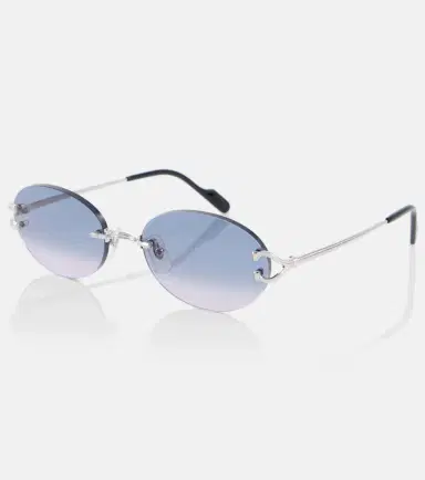Cartier Eyewear Collection Classic C De Cartier oval sunglasses | Thumbnail 4 Cartier Eyewear Collection Classic C De Cartier oval sunglasses | Thumbnail 4