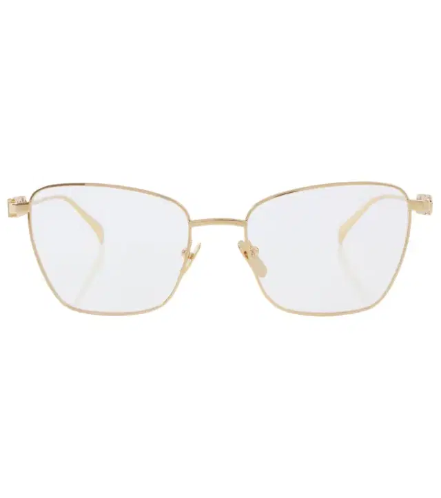 Embellished cat-eye glasses