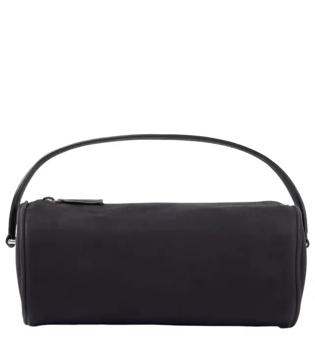 '90s leather top-handle bag