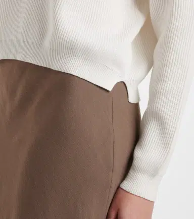 Brunello Cucinelli Ribbed-knit cotton polo sweater | Thumbnail 5