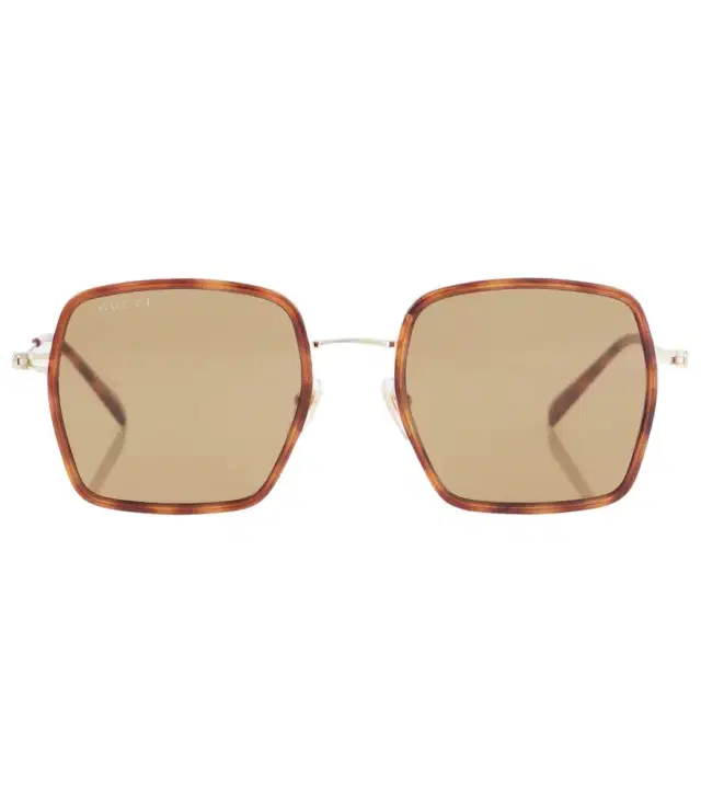 Logo square sunglasses