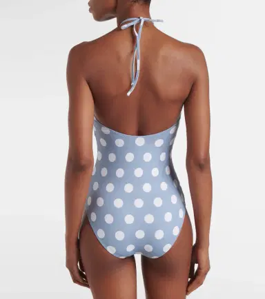 Marysia Avalon halterneck polka-dot swimsuit | Thumbnail 5