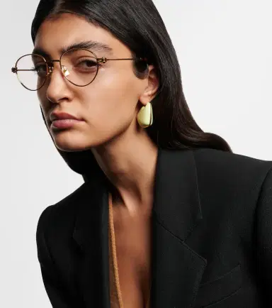 Bottega Veneta Round glasses | Thumbnail 3 Bottega Veneta Round glasses | Thumbnail 3