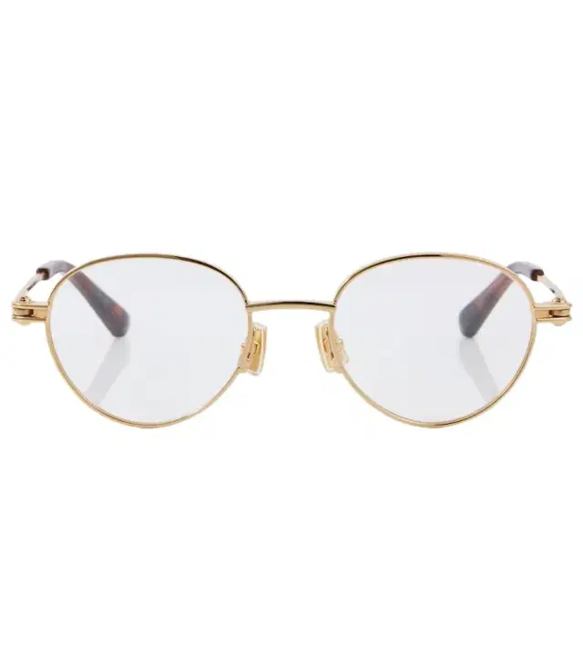 Bottega Veneta Round glasses