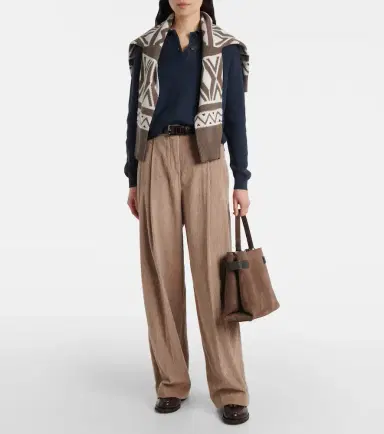 Brunello Cucinelli Cotton polo sweater | Thumbnail 4