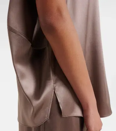 Brunello Cucinelli Silk-blend shirt | Thumbnail 5