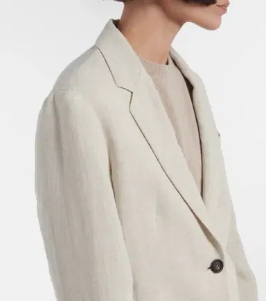 Brunello Cucinelli Linen-blend blazer | Thumbnail 2