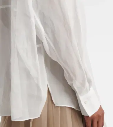 Brunello Cucinelli Cotton Oxford shirt | Thumbnail 3