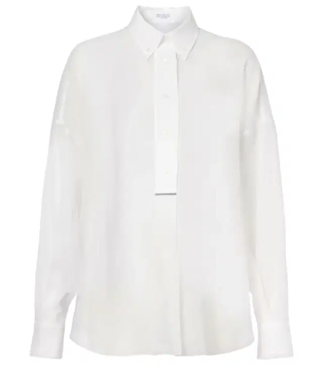 Brunello Cucinelli Cotton Oxford shirt