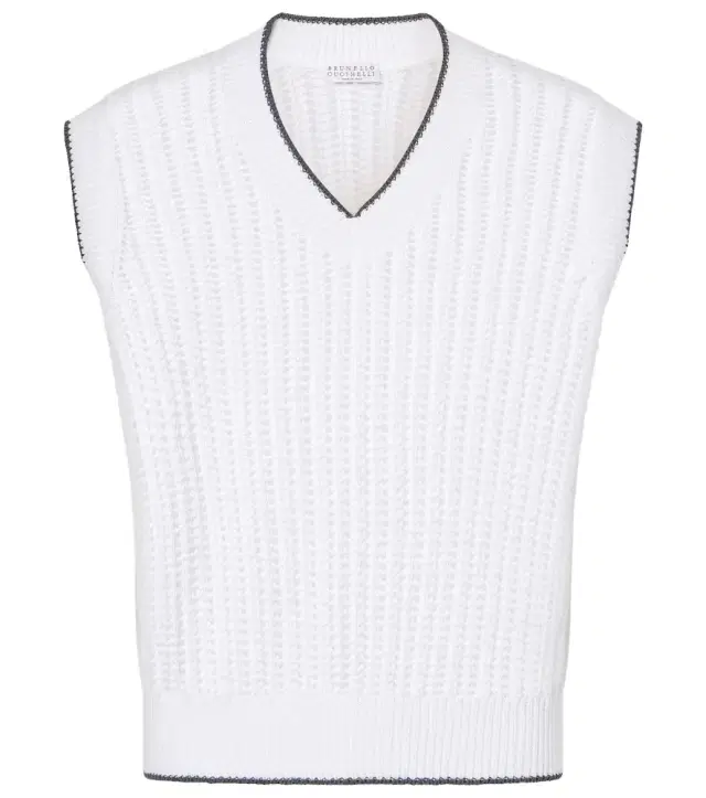 Brunello Cucinelli Cotton sweater vest