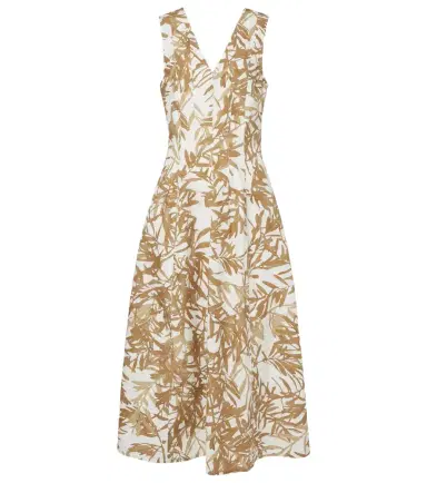 Brunello Cucinelli Printed cotton maxi dress | Thumbnail 1