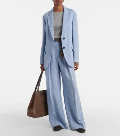 Brunello Cucinelli Linen-blend blazer | Thumbnail 5