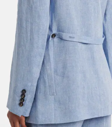 Brunello Cucinelli Linen-blend blazer | Thumbnail 6