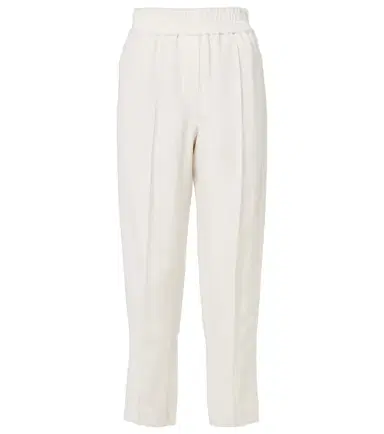Brunello Cucinelli Twill tapered pants | Thumbnail 1