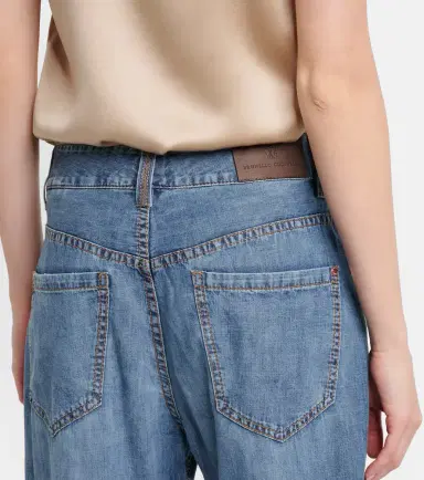 Brunello Cucinelli Mid-rise straight jeans | Thumbnail 2