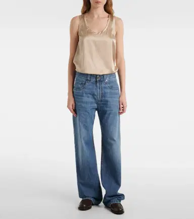 Brunello Cucinelli Mid-rise straight jeans | Thumbnail 5