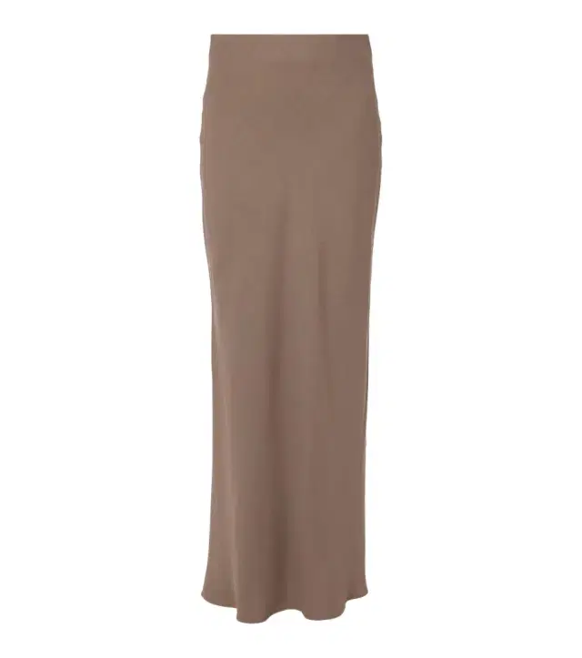 Brunello Cucinelli High-rise twill maxi skirt