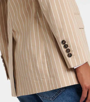 Brunello Cucinelli Cotton and silk blazer | Thumbnail 5