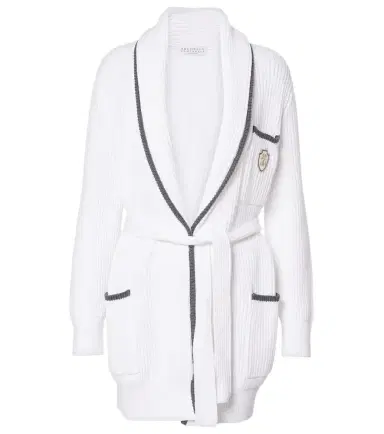 Brunello Cucinelli Ribbed-knit cotton cardigan | Thumbnail 1