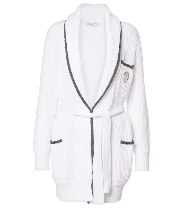 Brunello Cucinelli Ribbed-knit cotton cardigan